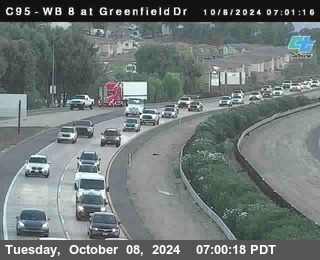 WB 8 at Greenfield Street