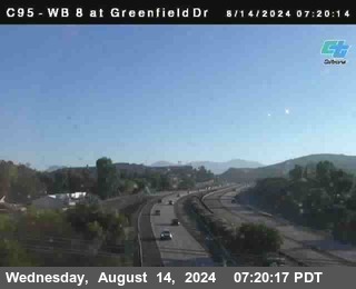 WB 8 at Greenfield Street