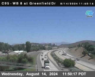 WB 8 at Greenfield Street