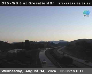 WB 8 at Greenfield Street