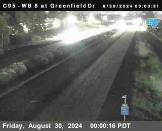 WB 8 at Greenfield Street