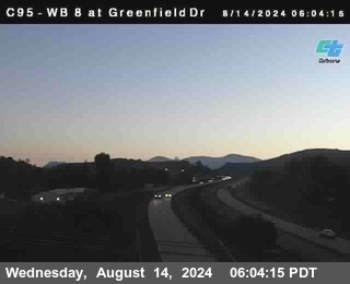 WB 8 at Greenfield Street