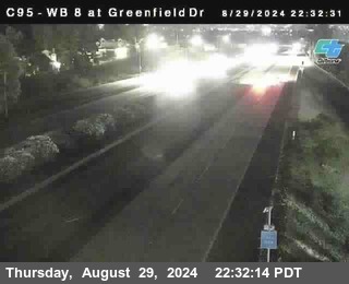 WB 8 at Greenfield Street