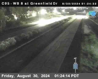 WB 8 at Greenfield Street