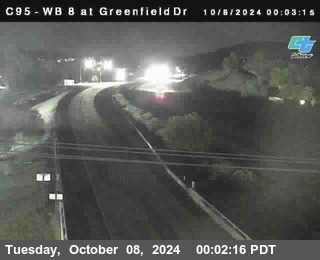 WB 8 at Greenfield Street