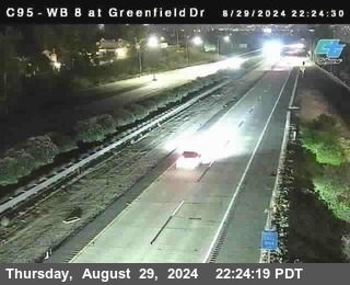 WB 8 at Greenfield Street