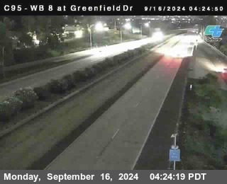 WB 8 at Greenfield Street