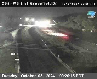 WB 8 at Greenfield Street