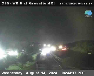 WB 8 at Greenfield Street