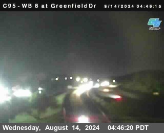 WB 8 at Greenfield Street