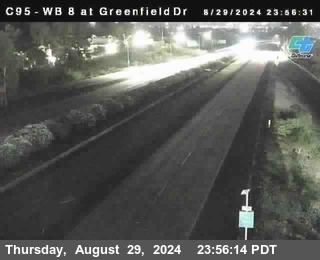 WB 8 at Greenfield Street