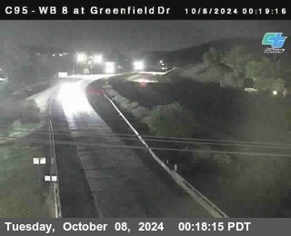 WB 8 at Greenfield Street