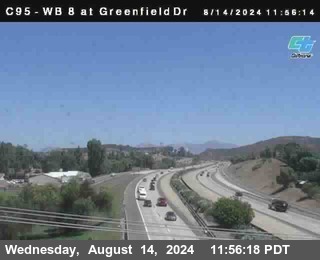 WB 8 at Greenfield Street