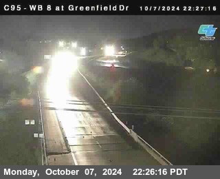 WB 8 at Greenfield Street