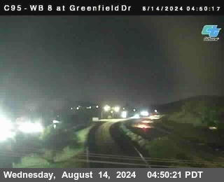 WB 8 at Greenfield Street