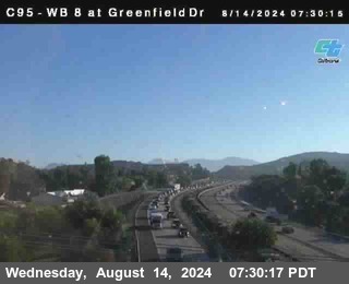 WB 8 at Greenfield Street