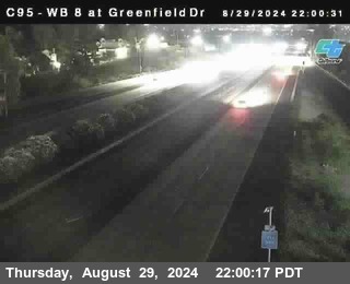 WB 8 at Greenfield Street