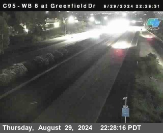 WB 8 at Greenfield Street