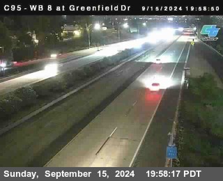 WB 8 at Greenfield Street