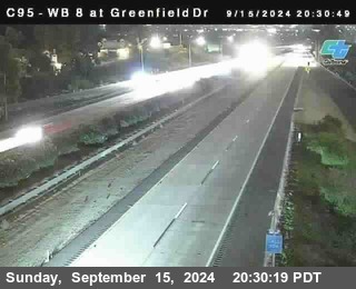 WB 8 at Greenfield Street