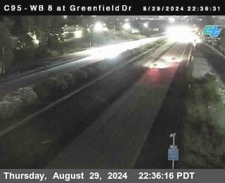 WB 8 at Greenfield Street