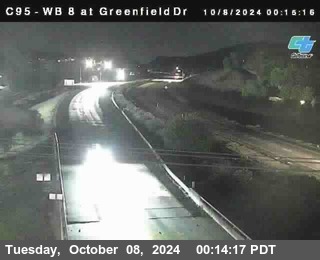 WB 8 at Greenfield Street