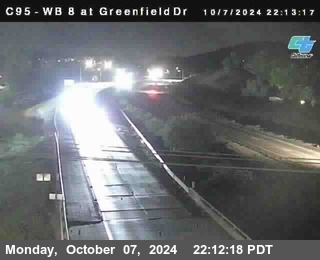 WB 8 at Greenfield Street