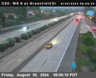 WB 8 at Greenfield Street