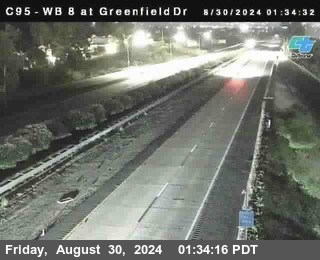 WB 8 at Greenfield Street