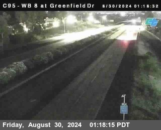 WB 8 at Greenfield Street