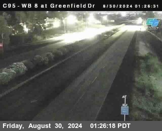 WB 8 at Greenfield Street