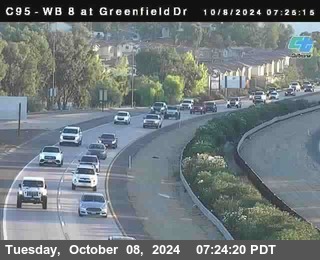 WB 8 at Greenfield Street