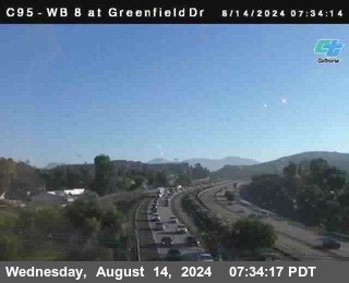 WB 8 at Greenfield Street