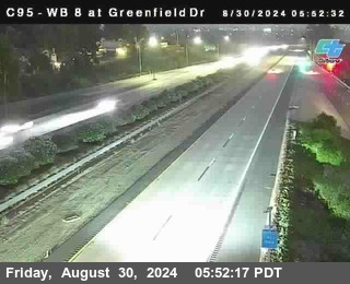 WB 8 at Greenfield Street