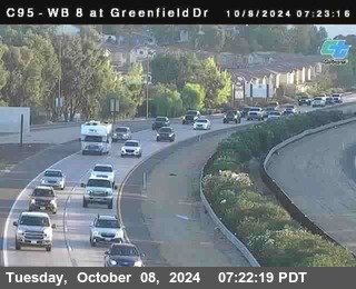 WB 8 at Greenfield Street