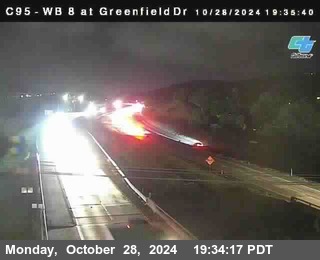 WB 8 at Greenfield Street