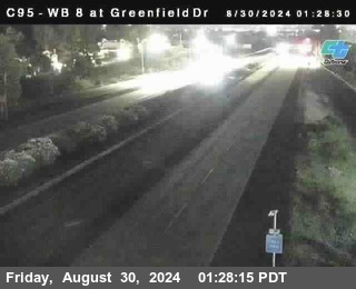 WB 8 at Greenfield Street