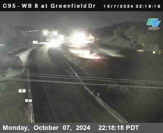 WB 8 at Greenfield Street