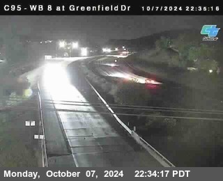 WB 8 at Greenfield Street