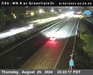 WB 8 at Greenfield Street