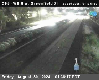 WB 8 at Greenfield Street