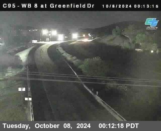 WB 8 at Greenfield Street