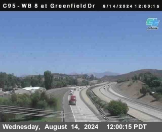 WB 8 at Greenfield Street