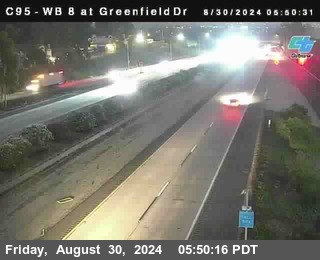 WB 8 at Greenfield Street