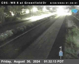 WB 8 at Greenfield Street