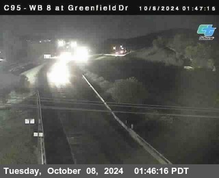 WB 8 at Greenfield Street