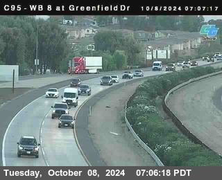 WB 8 at Greenfield Street