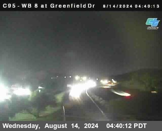 WB 8 at Greenfield Street