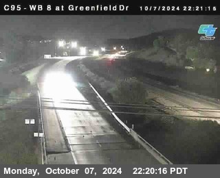 WB 8 at Greenfield Street