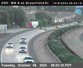 WB 8 at Greenfield Street